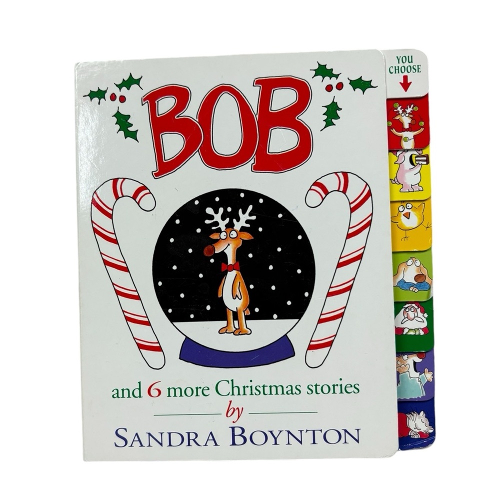 Bob & 6 More Christmas Stories Board Book By Sandra Boynton